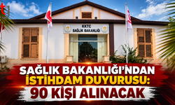 SAĞLIK BAKANLIĞI 90 KİŞİLİK MÜNHAL AÇTI
