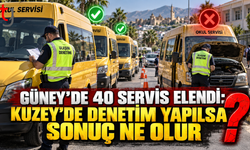 Güney denetledi, 40 otobüsü trafikten çekti: Kuzey’de rakam neden bilinmiyor?