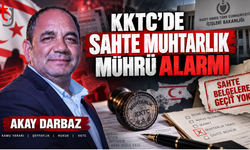 KKTC’de Sahte Muhtarlık Mührü Alarmı