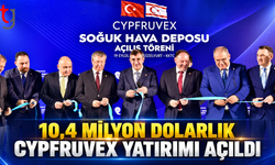 10,4 Milyon Dolarlık Cypfruvex Yatırımı Açıldı