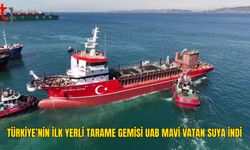 Türkiye’nin İlk Yerli Tarama Gemisi Suya İndirildi