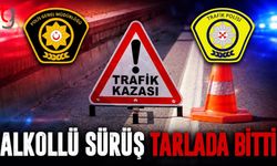 Alkollü Sürüş Kazayla Sonuçlandı