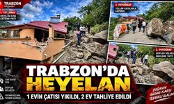 Heyelan Sonrası 2 Ev Tedbir Amaçlı Boşaltıldı