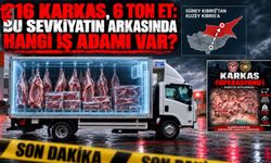 6 tonluk kaçak et sevkiyatına operasyon