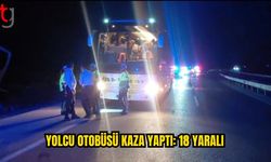 Manisa’da yolcu otobüsü kazası: 18 yaralı