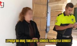 Lefkoşa’da Araç Takla Attı: Sürücü Teminatla Serbest