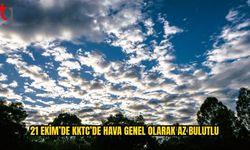 Bugün Hava Genel Olarak Az Bulutlu