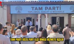 Güzelyurt’ta TAM Parti’den Yeni İlçe Binası