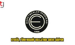 KTOEÖS’ten Türk Maarif Koleji’nde Uyarı Grevi