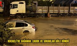 Kocaeli’de Sağanak Hayatı Felç Etti