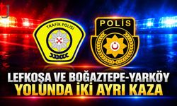 Boğaztepe-Yarköy Yolunda Araç Ters Döndü