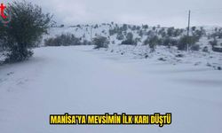 Alaşehir’in Yüksek Kesimleri Beyaza Büründü