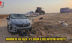 MARDİN-ŞIRNAK YOLUNDA FACİA: 6 CAN KAYBI