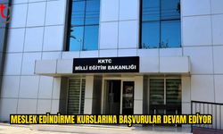Nitelikli İş Gücü İçin Meslek Edindirme Kursları Sürüyor