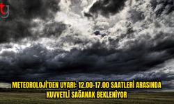 12.00-17.00 Saatleri Arasında Yağışa Dikkat