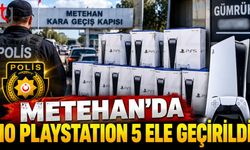 Metehan’da 10 PlayStation 5 Ele Geçirildi