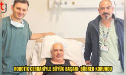 18 YILLIK NAKİLLİ BÖBREK ROBOTİK CERRAHİYLE KORUNDU