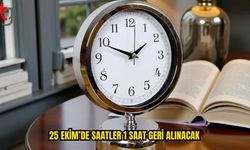 Saatler 25 Ekim’de Bir Saat Geri Alınacak