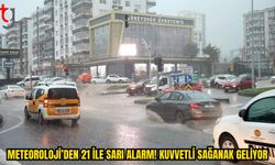 KUVVETLİ SAĞANAK GELİYOR: 21 İLE UYARI