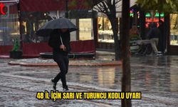 Şiddetli Yağış Geliyor: Meteoroloji 48 İli Uyardı