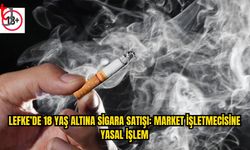 Lefke’de 18 Yaş Altına Sigara Satışı Tespit Edildi