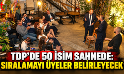 TDP’DE 50 İSİM SAHNEDE: SIRALAMAYI ÜYELER BELİRLEYECEK