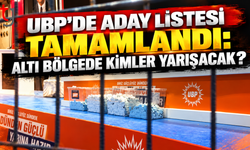 UBP’NİN 50 MİLLETVEKİLİ ADAYI BELLİ OLDU: İŞTE TAM LİSTE