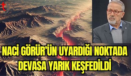 Naci Görür'ün uyardığı noktada devasa yarık keşfedildi