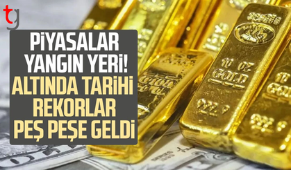 Altın ve gümüş durdurulamıyor;Rekordan rekora