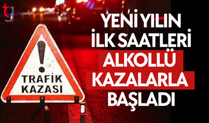 Dört ayrı kazada alkollü sürücüler park halindeki araçlara çarptı