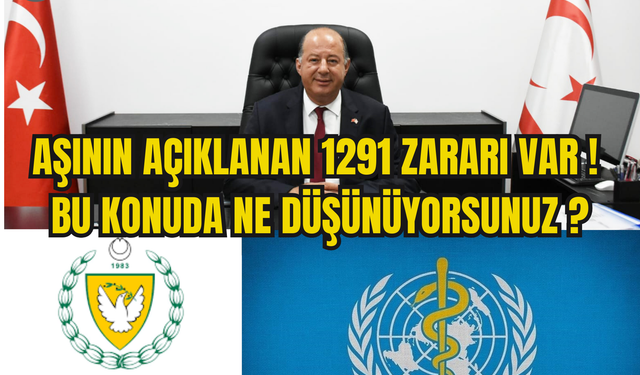 AŞININ 1291 ZARARI OLDUĞU AÇIKLANMIŞTI