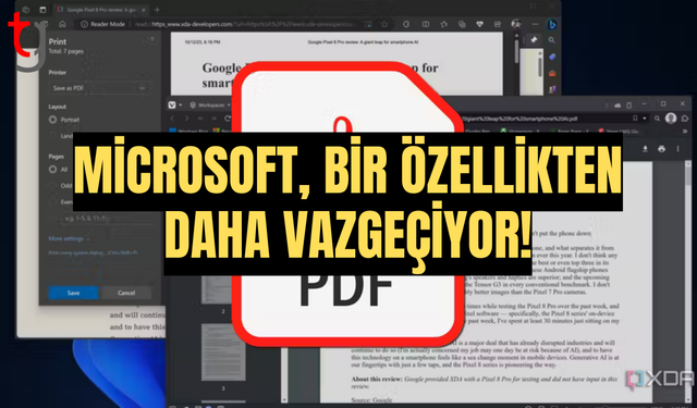 Microsoft, Windows’ta Bir Özelliği Daha Kaldırıyor