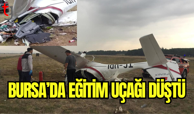 Bursa’da Eğitim Uçağı Düştü: 2 Pilot Hayatını Kaybetti