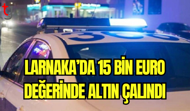 Kuyumcudan 15 bin euroluk soygun