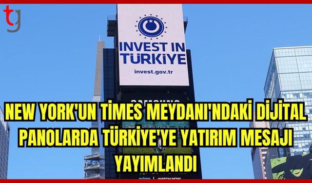 Times Meydanı'nda Türkiye Yer Aldı