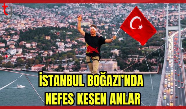 İSTANBUL BOĞAZI'NDA NEFES KESEN ANLAR