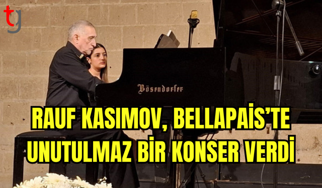 Rauf Kasimov, Bellapais’te Unutulmaz Bir Konser Verdi