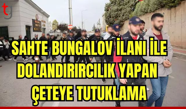 'Sahte' bungalov ilanı ile dolandırıcılık yapan çeteye operasyon: 38 tutuklama