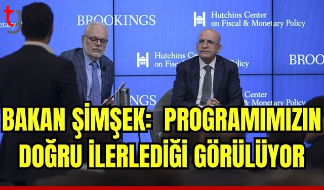 Bakan Şimşek: Programımızın doğru ilerlediğini açıkça gösteriyor