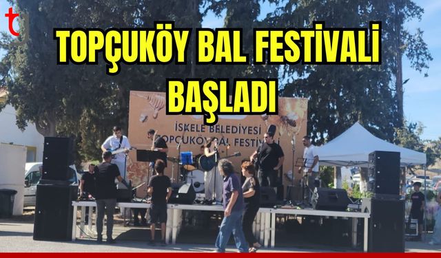 Topçuköy 3. Bal Festivali başladı