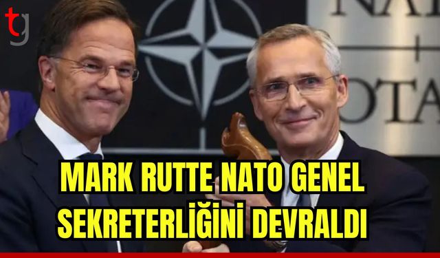 Mark Rutte, NATO genel sekreterliğini devraldı