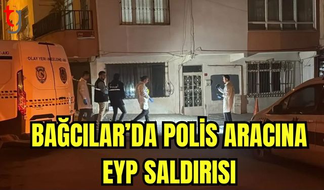 Bağcılar'da polise EYP ve molotofkokteylli saldırı