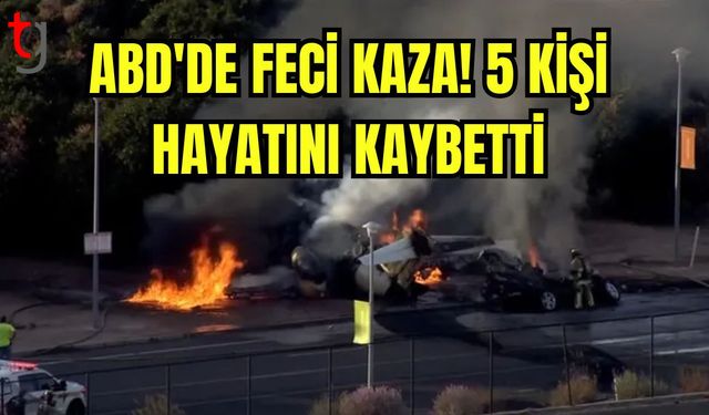 ABD'de feci kaza! 5 kişi hayatını kaybetti