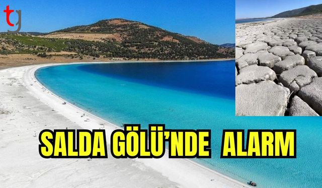 Salda Gölü'nde alarm