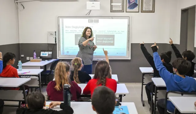 İzmir'de miniklere iklim eğitimi