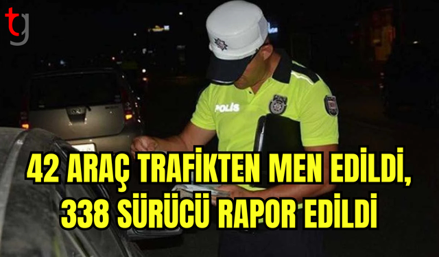 KKTC Trafik Denetimlerinde 23 Alkollü Sürücü Rapor Edildi