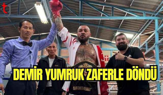 Demir Yumruk zaferle döndü