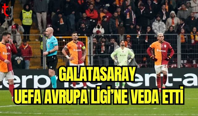 Galatasaray UEFA Avrupa Ligi'ne veda etti