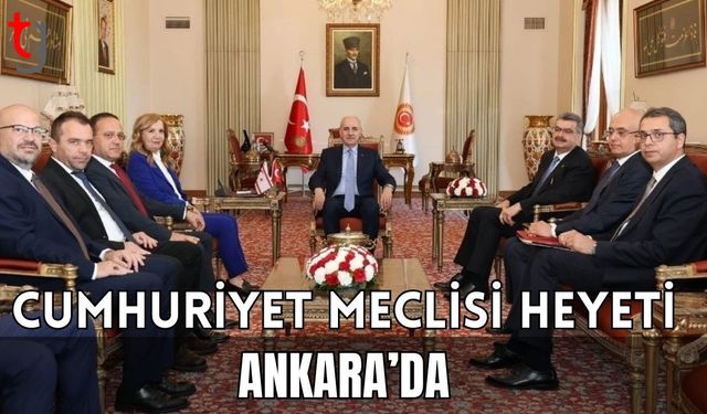 Cumhuriyet Meclisi Heyeti Ankara'da