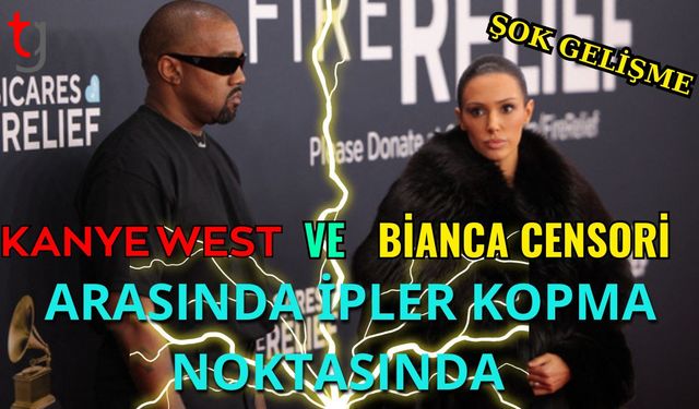 Kanye ve Bianca Çiftinden Kötü Haber